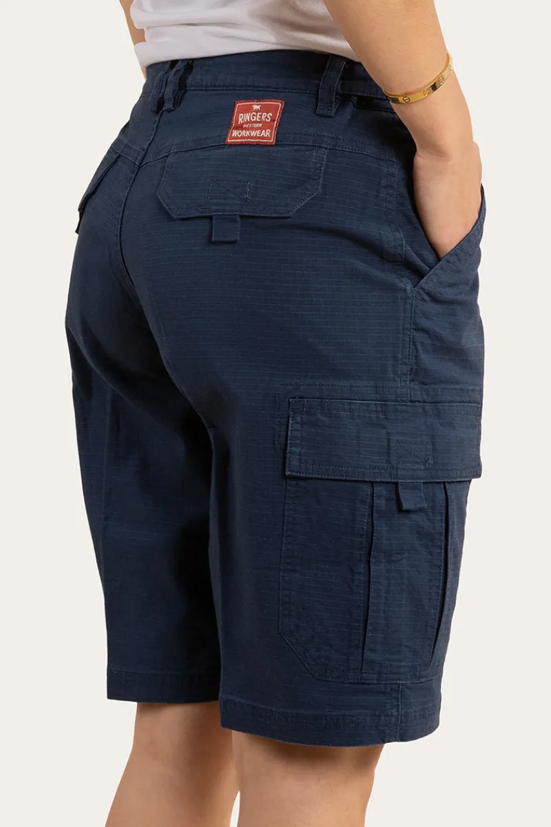 Best Ringers Western Clearwater Womens Ripstop Work Short - Dark Navy
