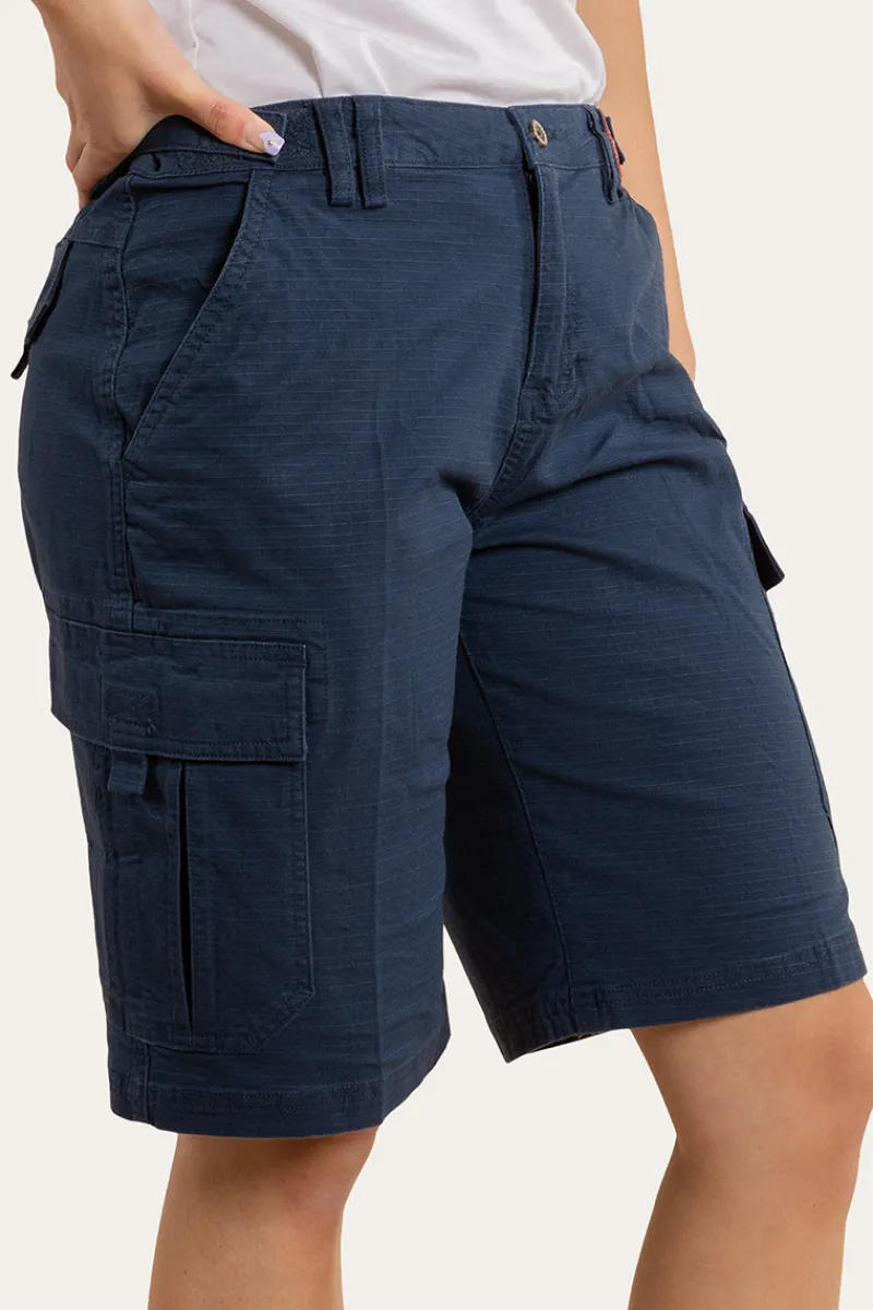 Best Ringers Western Clearwater Womens Ripstop Work Short - Dark Navy
