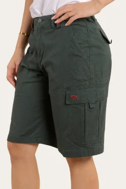 Best Ringers Western Clearwater Womens Ripstop Work Short - Forest