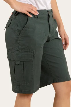 Best Ringers Western Clearwater Womens Ripstop Work Short - Forest