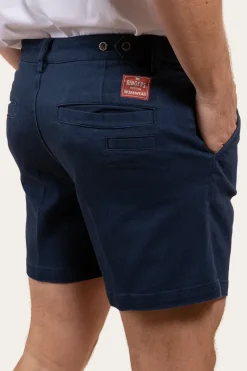 Hot Ringers Western Cloncurry Mens Heavy Weight Work Short - Dark Navy