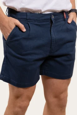 Hot Ringers Western Cloncurry Mens Heavy Weight Work Short - Dark Navy