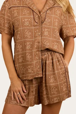 Clearance Ringers Western Cody Womens Short - Almond