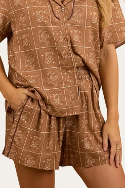 Clearance Ringers Western Cody Womens Short - Almond