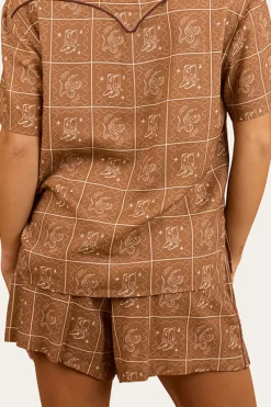 Clearance Ringers Western Cody Womens Short - Almond
