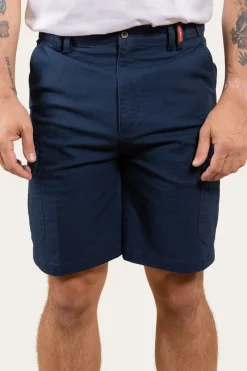 Sale Ringers Western Coober Pedy Mens Ripstop Work Short - Dark Navy