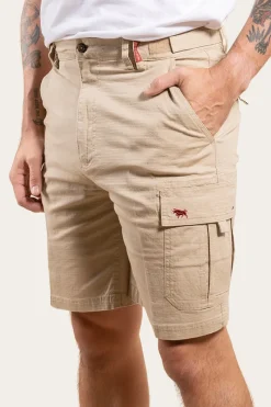 Best Ringers Western Coober Pedy Mens Ripstop Work Short - Camel