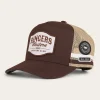 Sale Ringers Western Country Club Deep Fit Trucker Cap - Saddle Brown