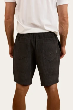 Best Ringers Western Countryside Mens Corduroy Walk Short - Charcoal