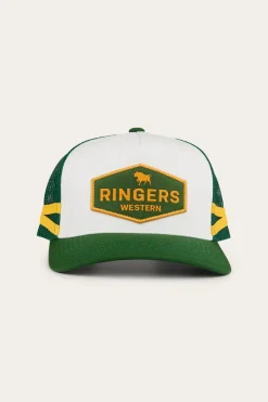 Sale Ringers Western Cunningham Trucker Cap - Lake Green