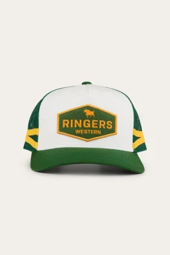 Sale Ringers Western Cunningham Trucker Cap - Lake Green