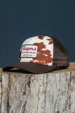 Best Ringers Western Daisy Trucker Cap - Chocolate