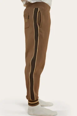 Hot Ringers Western Davis Mens Trackpant - Mushroom/Charcoal