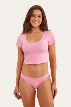 Ringers Western Dreamer Womens Sleep Set - Pastel Pink