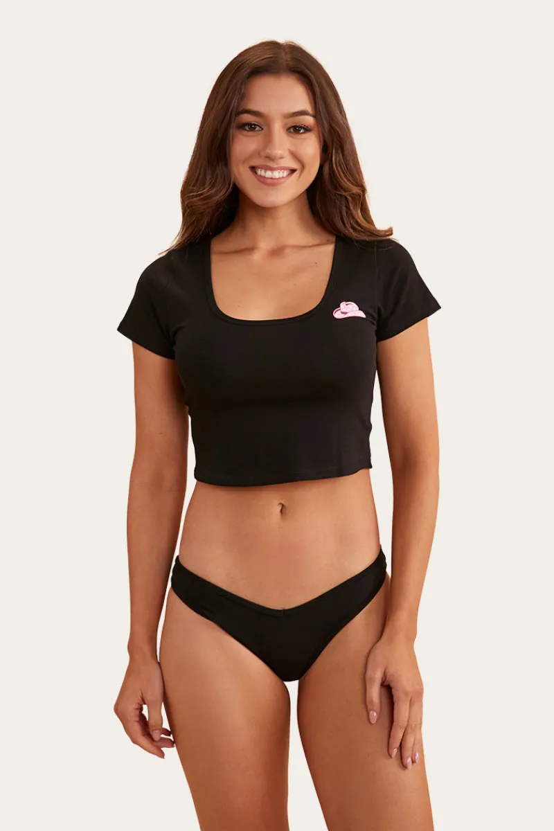Sale Ringers Western Dreamer Womens Sleep Set - Black