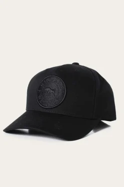 Hot Ringers Western Drover Baseball Cap - Jet Black