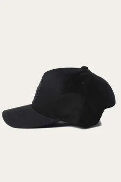 Hot Ringers Western Drover Baseball Cap - Jet Black