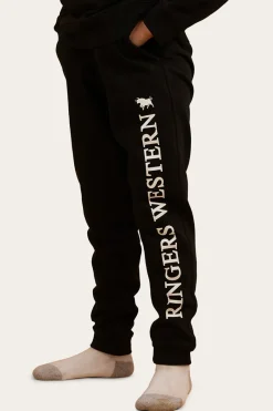 Outlet Ringers Western Durango Kids Trackpant - Black/White