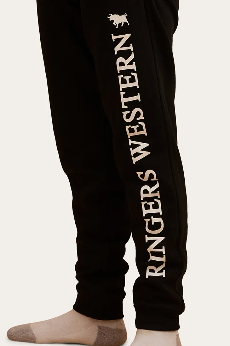 Outlet Ringers Western Durango Kids Trackpant - Black/White