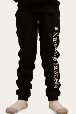 Outlet Ringers Western Durango Kids Trackpant - Black/White