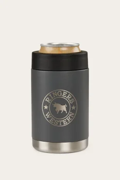 Online Ringers Western Escape Can Cooler - Charcoal