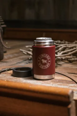 New Ringers Western Escape Can Cooler - Maroon