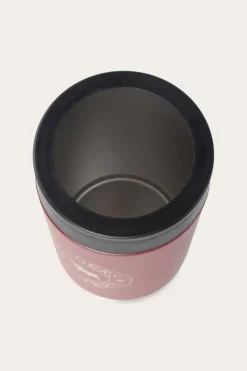 New Ringers Western Escape Can Cooler - Maroon