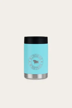 Clearance Ringers Western Escape Can Cooler - Turquoise