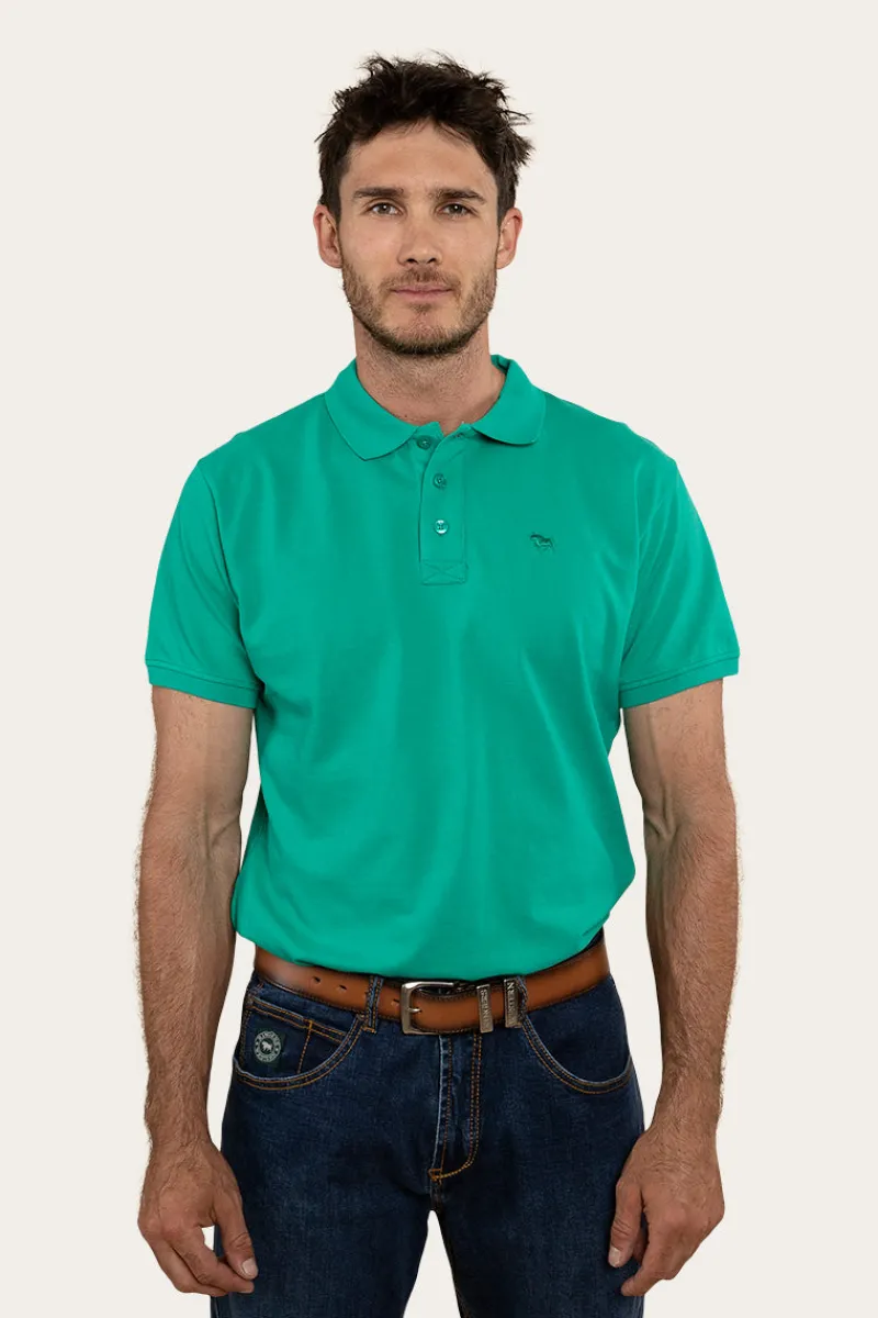 Best Ringers Western Essential Mens Polo - Green