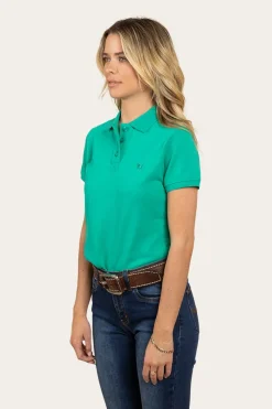 Sale Ringers Western Essential Womens Polo - Green