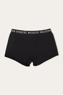 Online Ringers Western Everyday Mens Trunk - Black