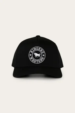 Discount Ringers Western Fletcher Deep Fit Baseball Cap - Black