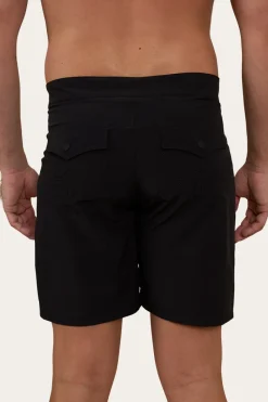 Online Ringers Western Griffith Mens Swim Short - Black