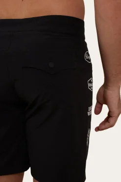 Online Ringers Western Griffith Mens Swim Short - Black