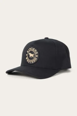 Sale Ringers Western Grover Baseball Cap - Black/Clay