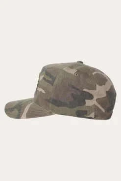 Best Ringers Western Grover Canvas Baseball Cap - Camo