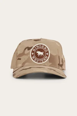 Online Ringers Western Grover Tech Baseball Cap - Desert Camo