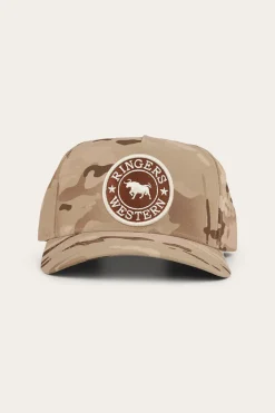 Online Ringers Western Grover Tech Baseball Cap - Desert Camo