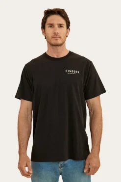 Clearance Ringers Western Haulin Mens Loose Fit T-Shirt - Black