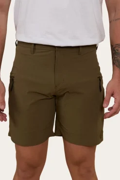 Ringers Western Hillston Mens Hybrid Short - Military Green