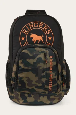 Online Ringers Western Holtze Backpack - Black/Camo