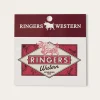 New Ringers Western Home Town Sticker - Black