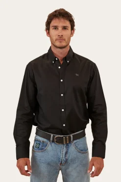 Sale Ringers Western Homestead Mens Dress Shirt - Black