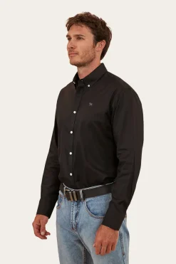 Sale Ringers Western Homestead Mens Dress Shirt - Black