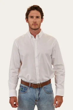 Clearance Ringers Western Homestead Mens Dress Shirt - White