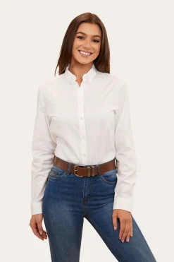 Best Ringers Western Homestead Womens Dress Shirt - White