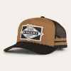 Online Ringers Western Hometown Trucker Cap - Clay / Black