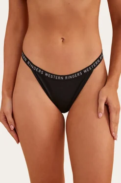 Outlet Ringers Western Isla Womens G-String - Black