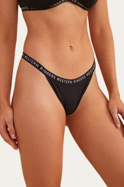 Outlet Ringers Western Isla Womens G-String - Black