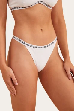 Discount Ringers Western Isla Womens G-String - White